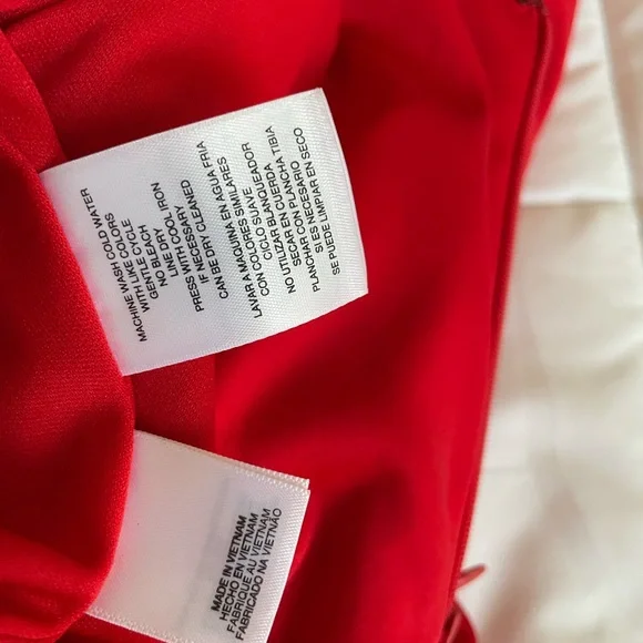 RACHEL Rachel Roy Red Asymmetrical Dress Cocktail Dress - Picture 7 of 9